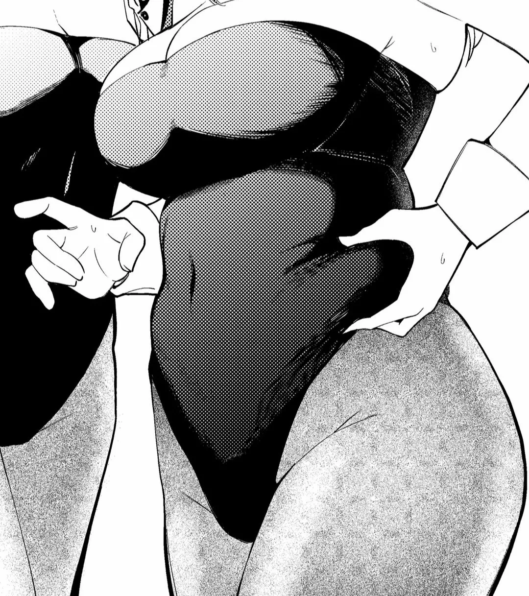 LF Mono Source: 2girl, Belly button, Bunny girl, Busty, Chubby, Stocking