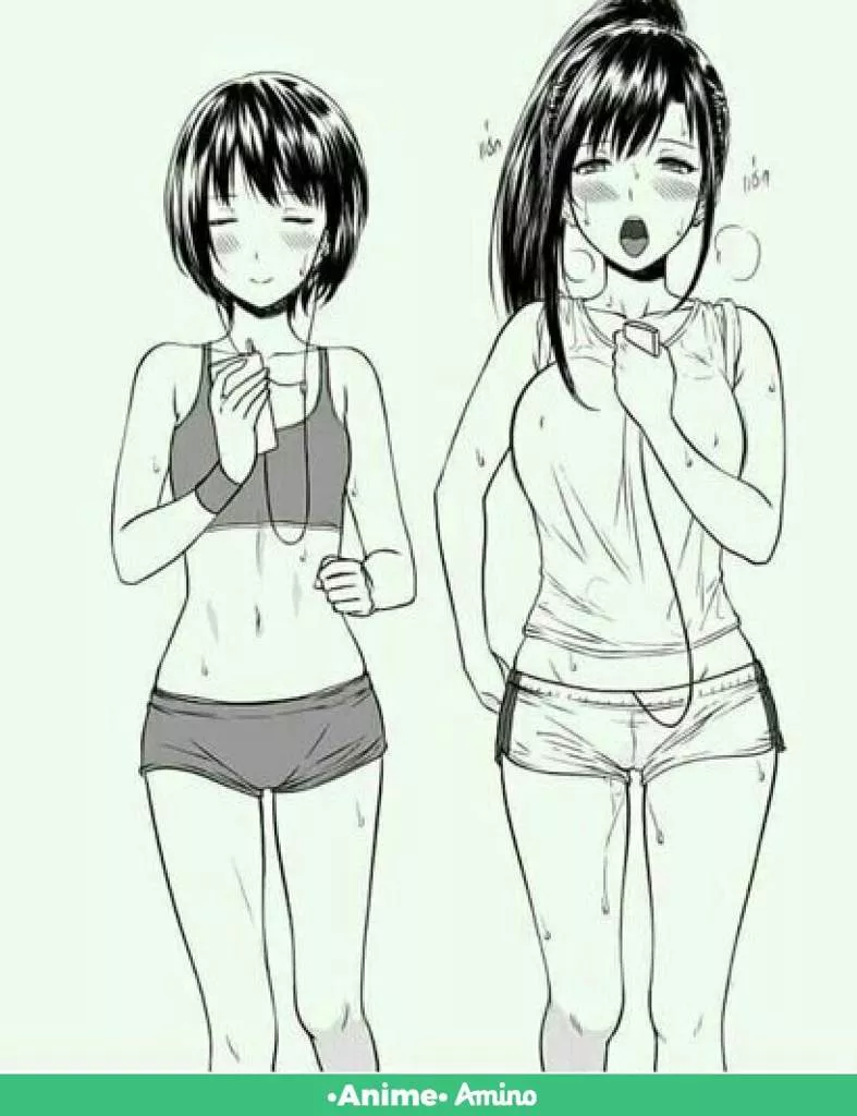 LF Mono Source: 2girl, sweating, sex toy, exhibitionism