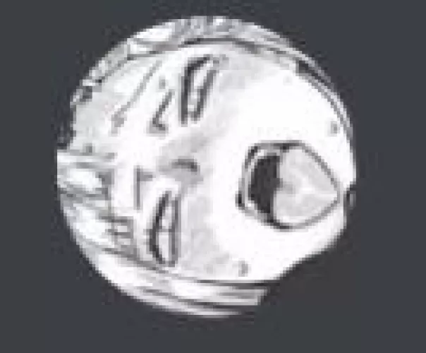 LF mono source, ahegao, white hair, blush, bangs