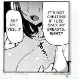 LF Mono Source: Big Breast, 1Girl, Open Mouth, Black Hair, White Shirt, 