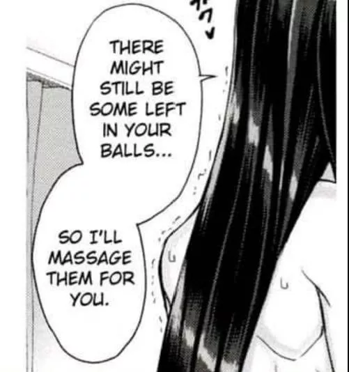 LF Mono Source: Black hair, sweating, 