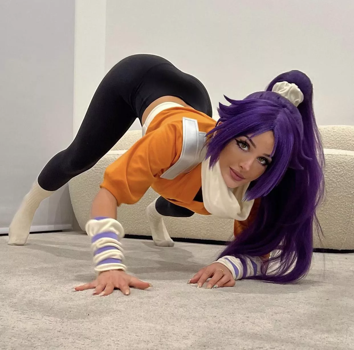 lia “sssniperwolf” as yoruichi
