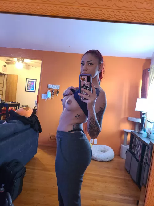 Lick my nips please!!