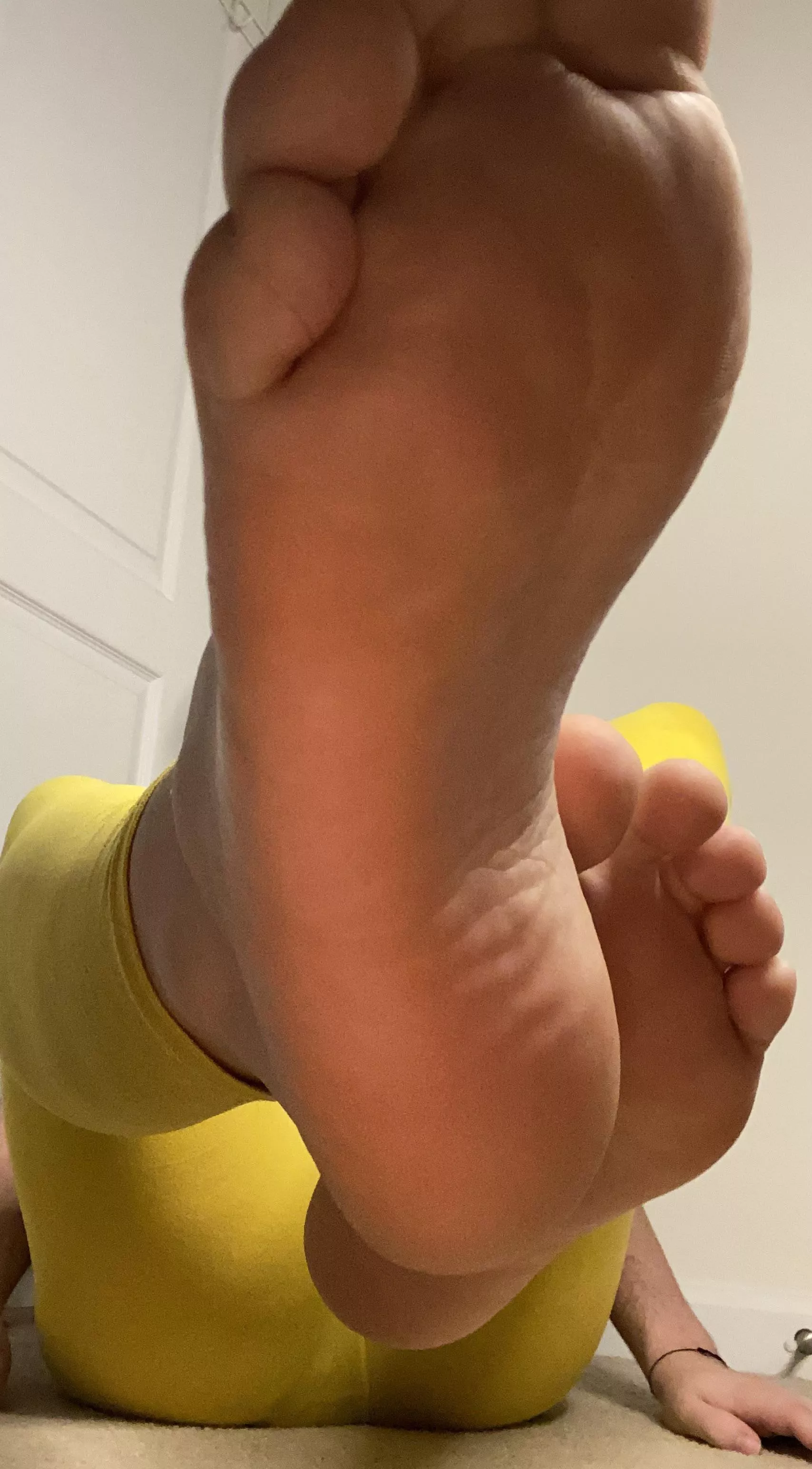 Lick them from the bottom to the top