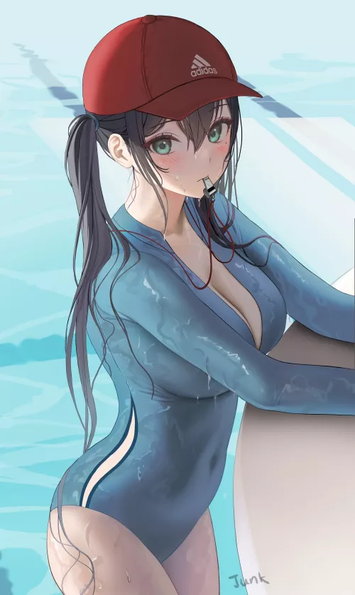 Lifeguard Duty at the Pool [Original]