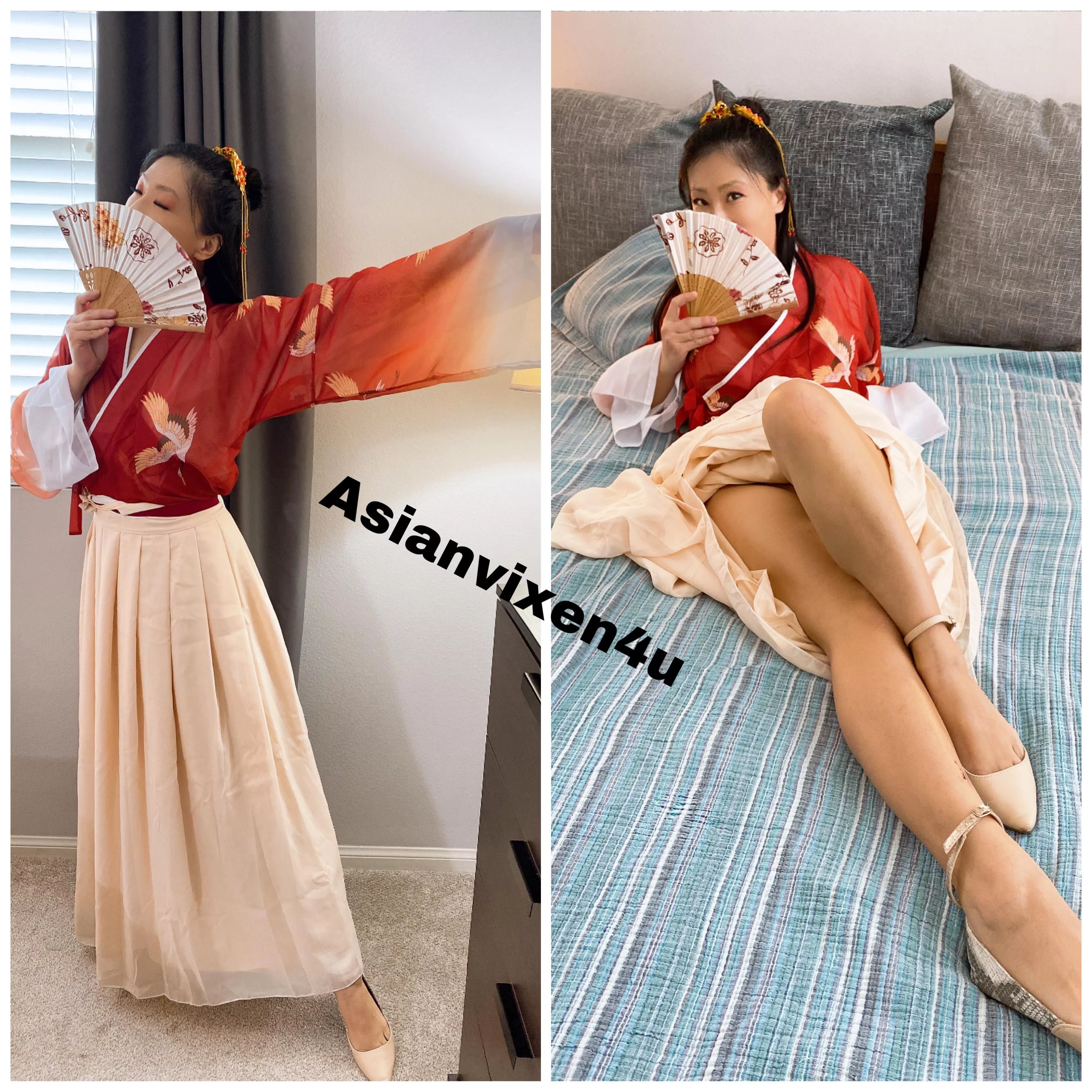 Lift up my hanfu and see what’s underneath