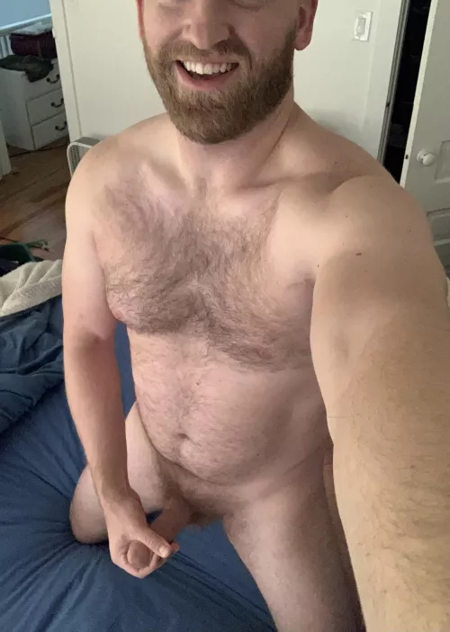 Like a Greek god who fucking loves Cheetos.