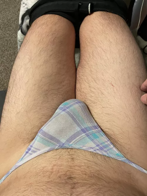 Like my new workout panties? Don’t think anyone at the gym can tell…