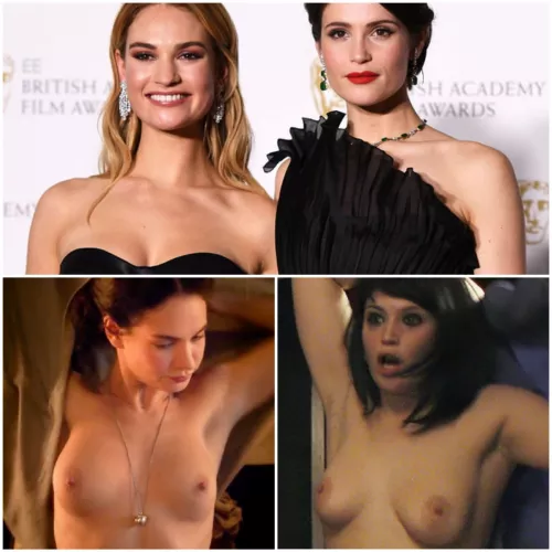Lily James & Gemma Arterton Lily James & Gemma Arterton