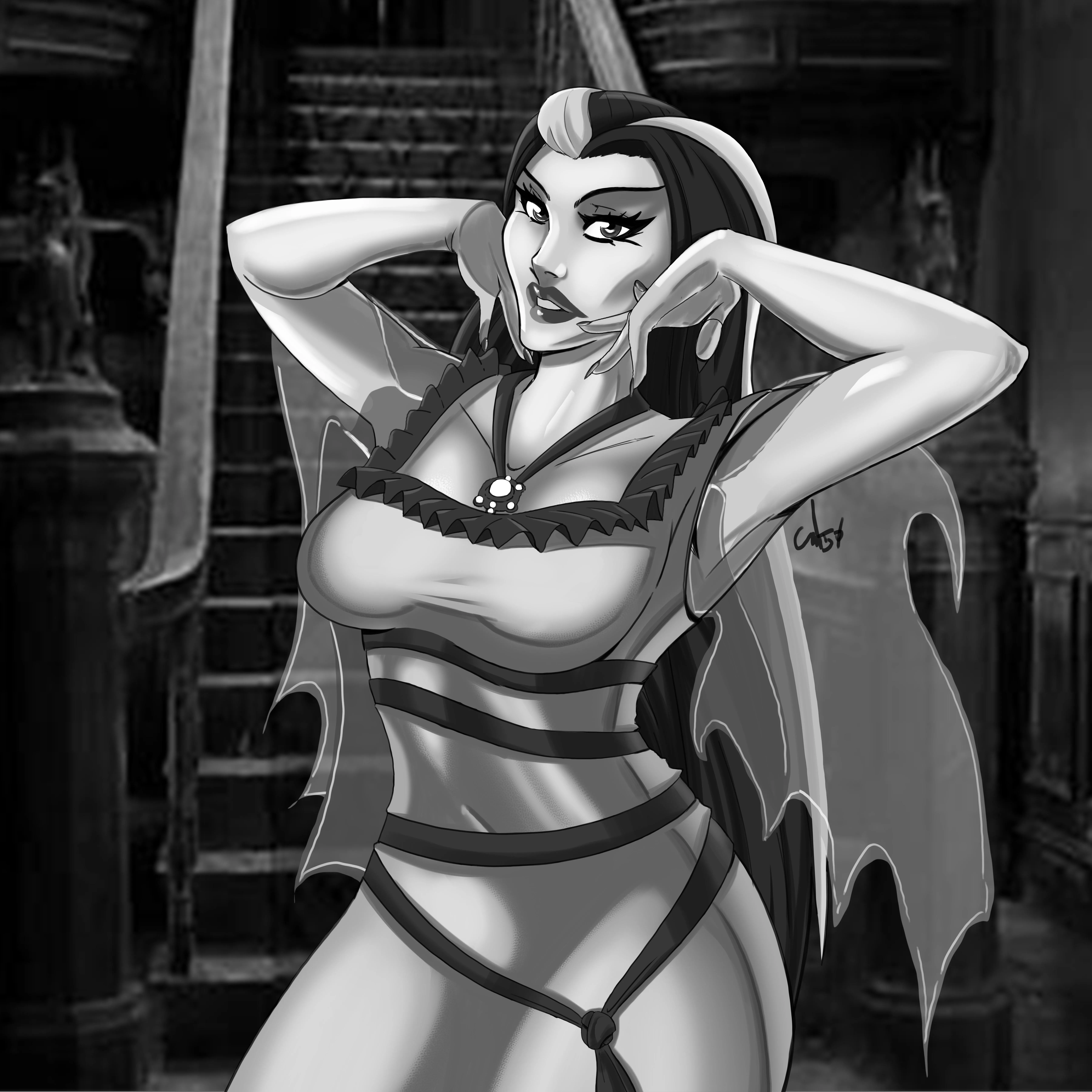 The Munsters Porn - Lily Munster from 'The Munsters' by FiftyCalvinArt nudes : ImaginaryBoners  | NUDE-PICS.ORG