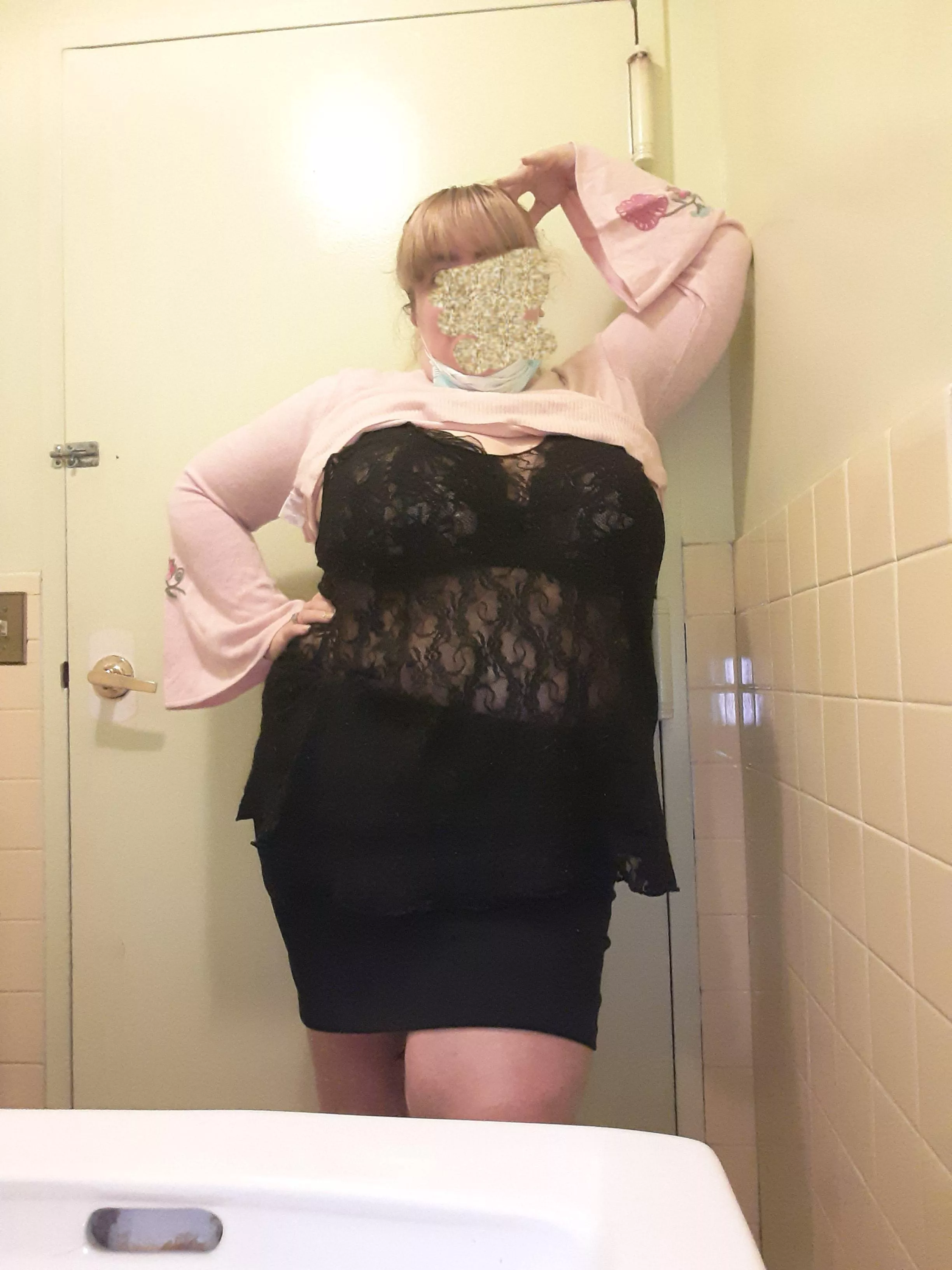 Lingerie under my work clothes