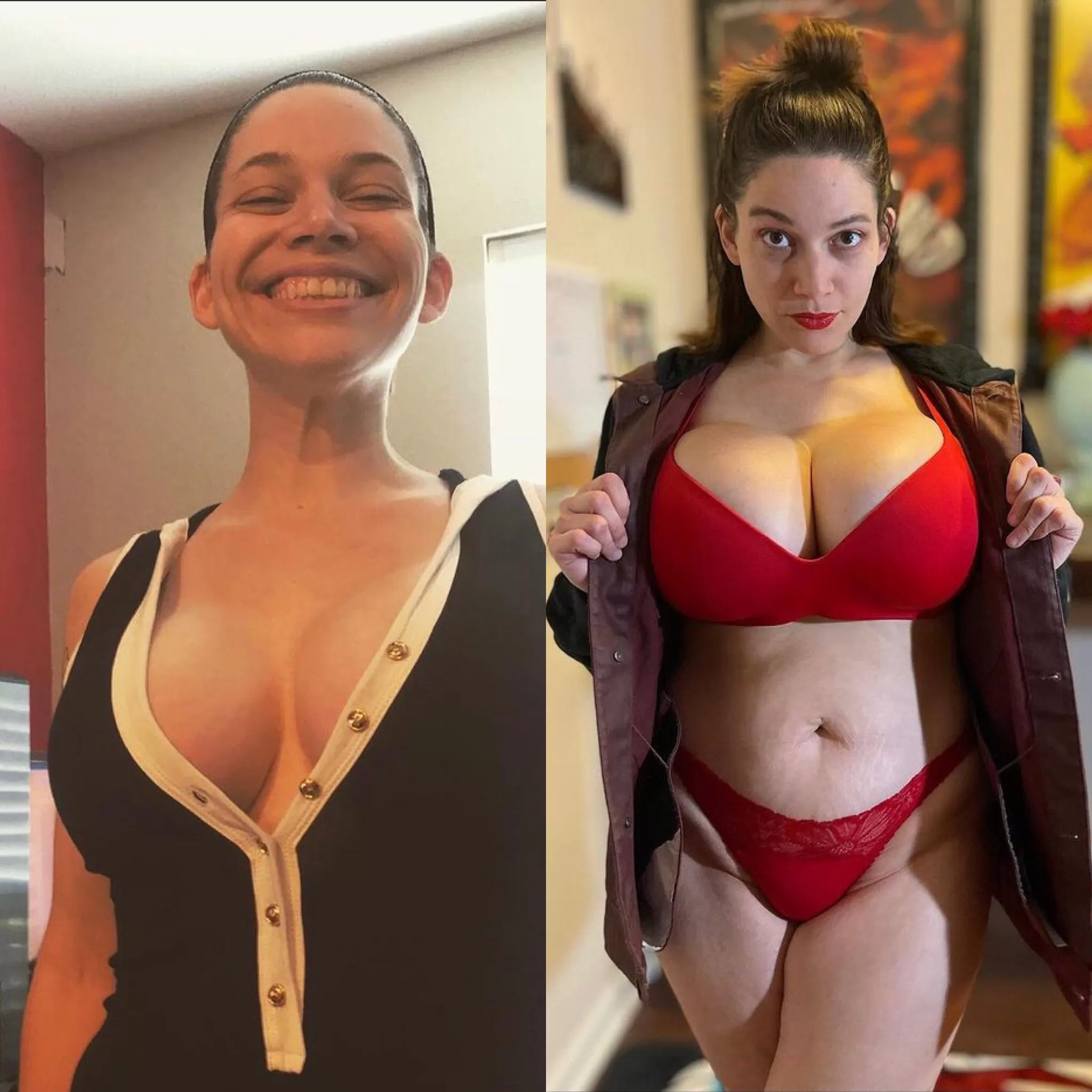 Little bit of a difference 😋 Little bit of a difference 😋