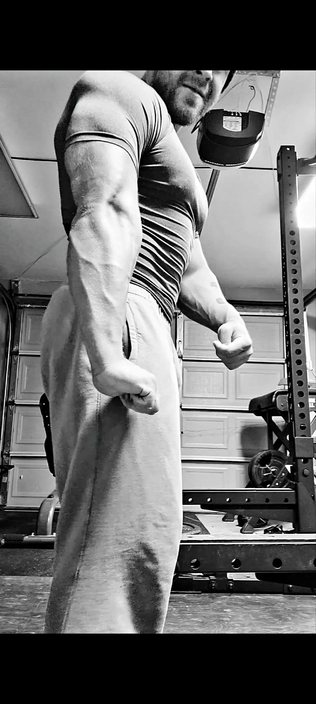 Little bit of forearms after the workout