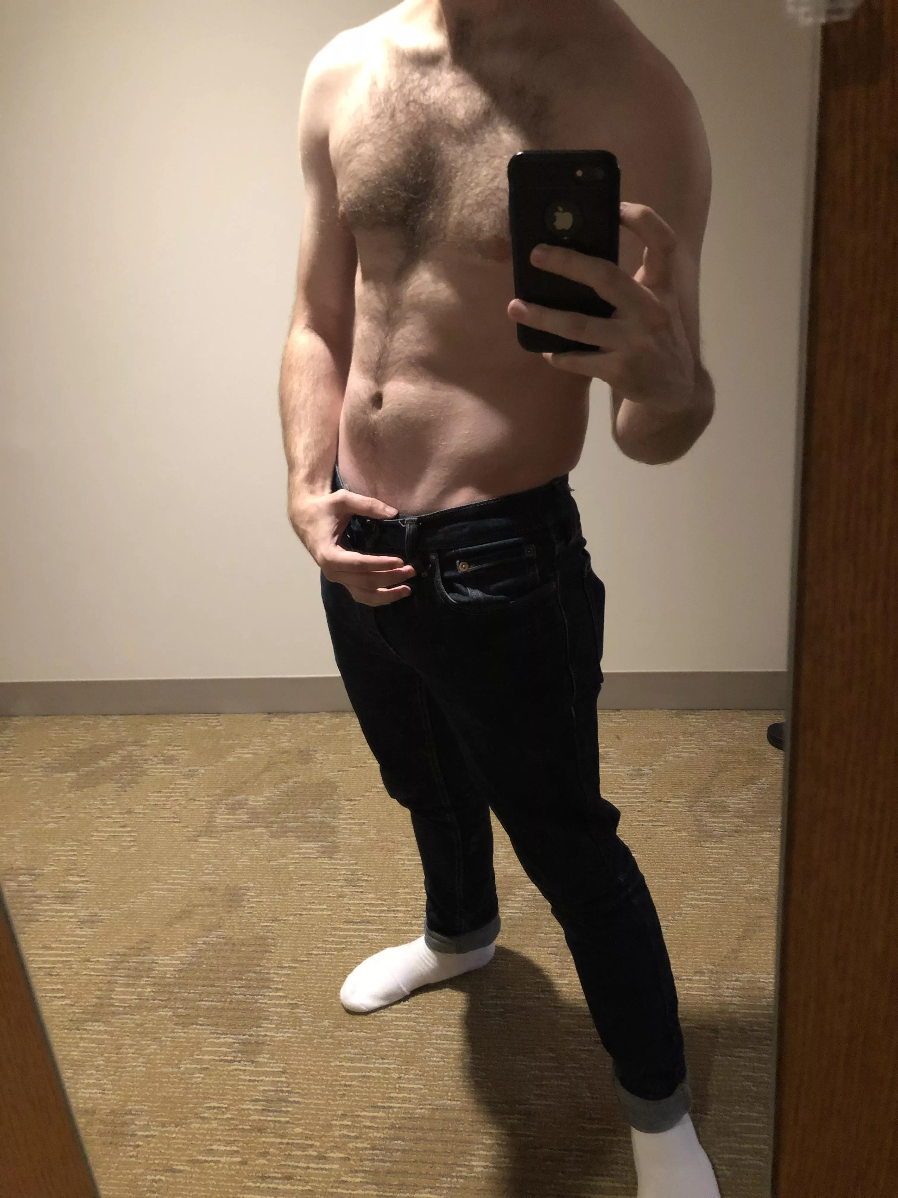 Little bit of the V poking through Little bit of the V poking through