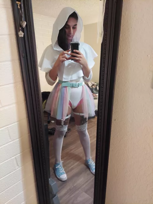 Little inspired rave outfit