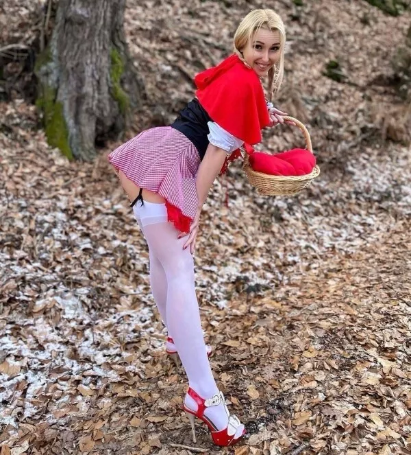 Little red. Little red.