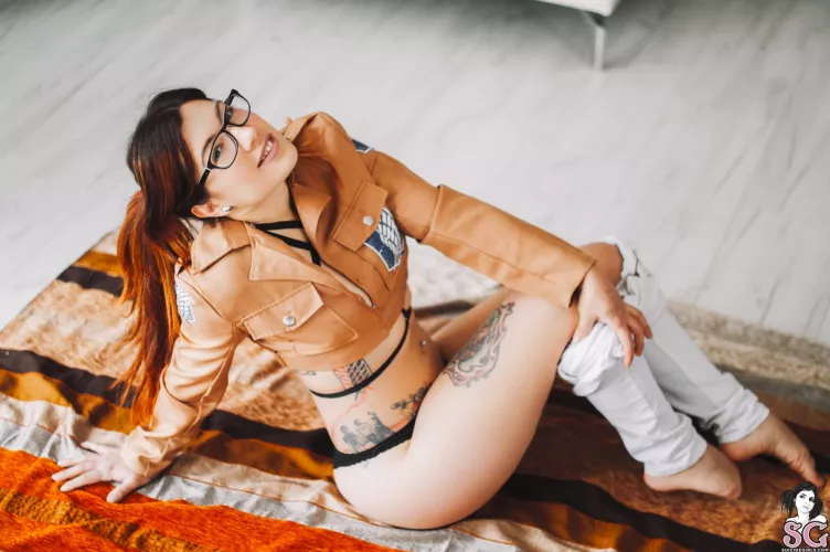 Livay as Hange Zoë from Attack on Titan