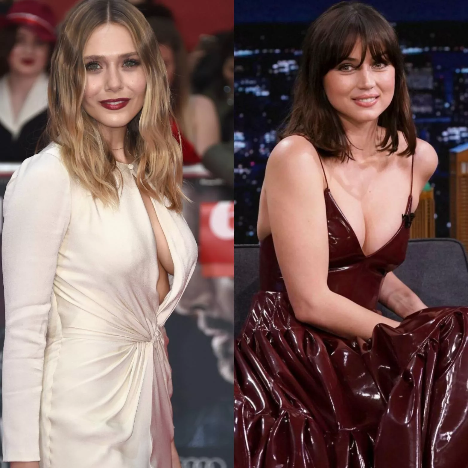 Liz Olsen and Ana de armas Liz Olsen and Ana de armas