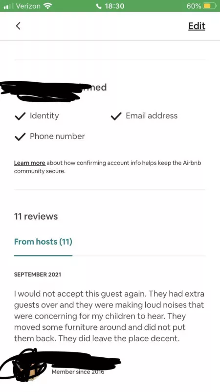 lmao, fuckinβ nailed it. definitely ruined my perfect airbnb review streak, 100% worth it