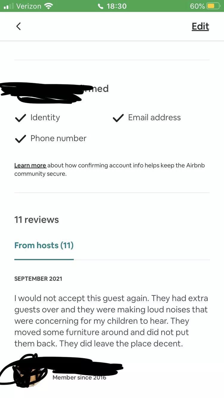 lmao, fuckinโ nailed it. definitely ruined my perfect airbnb review streak, 100% worth it lmao, fuckinโ nailed it. definitely ruined my perfect airbnb review streak, 100% worth it