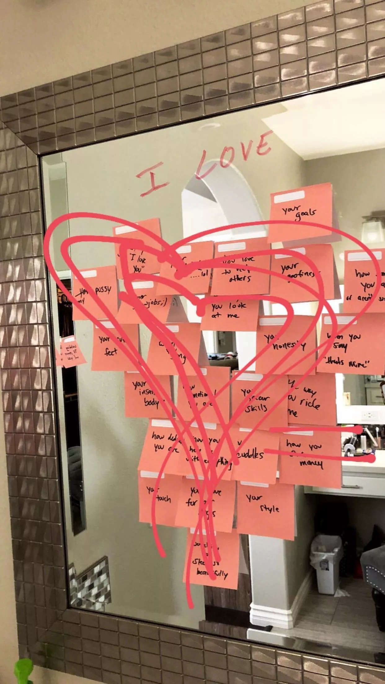 Lol how if you look closely and it says blowjob, etc