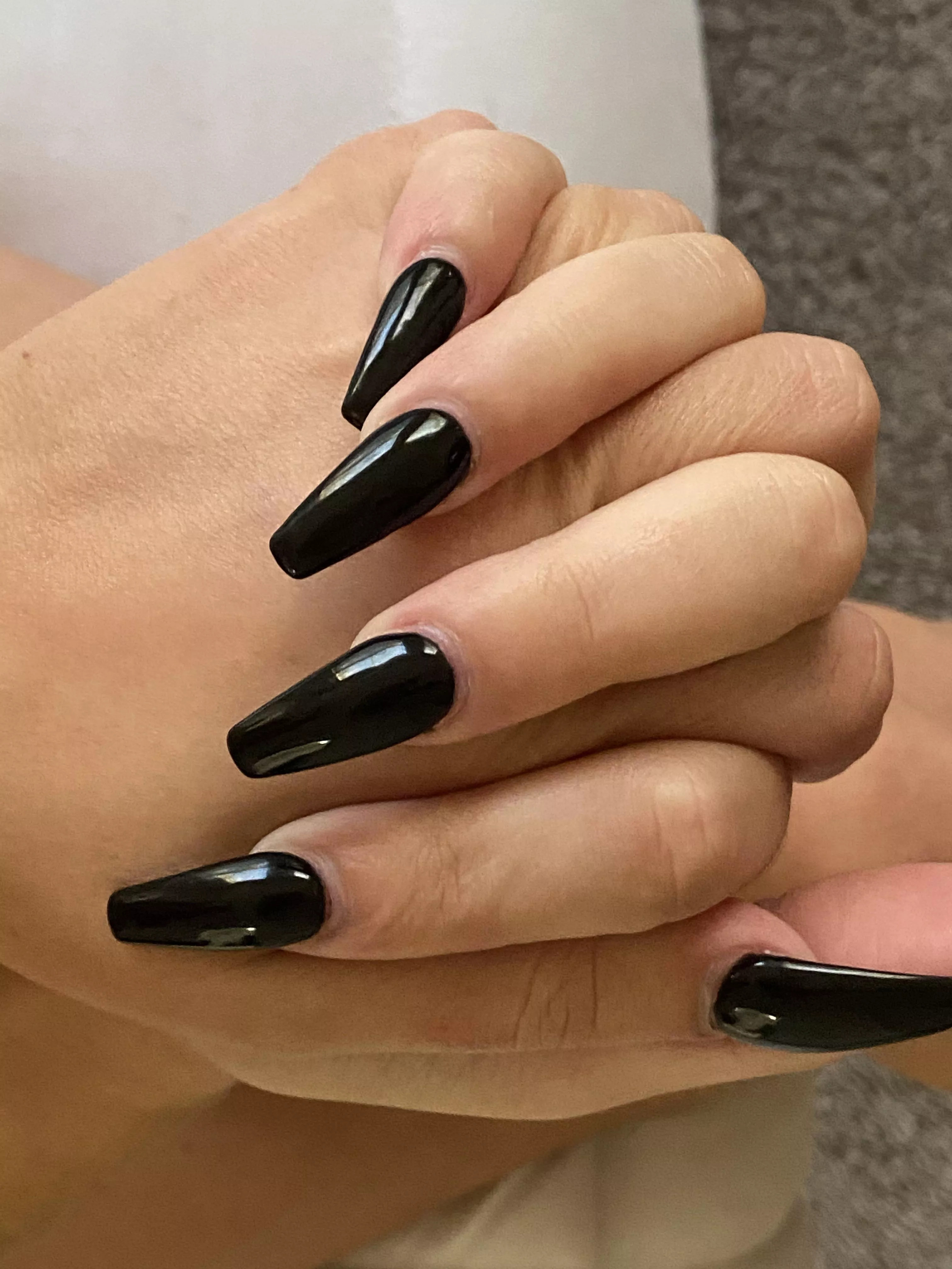 Long Black Claws Nudes Nailfetish Nude Pics Org