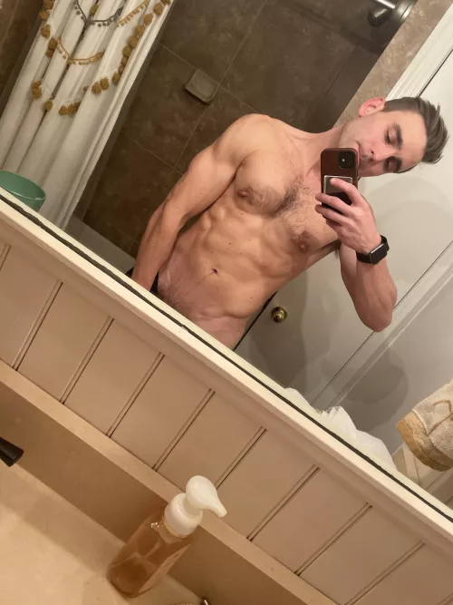 Long day at work. Ready to relax