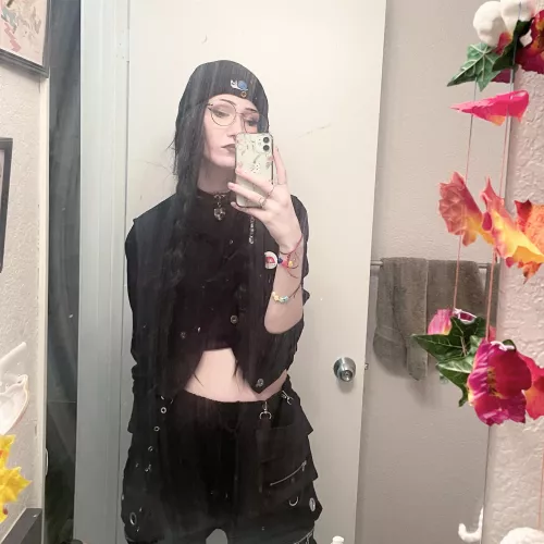 long day, streaky mirror