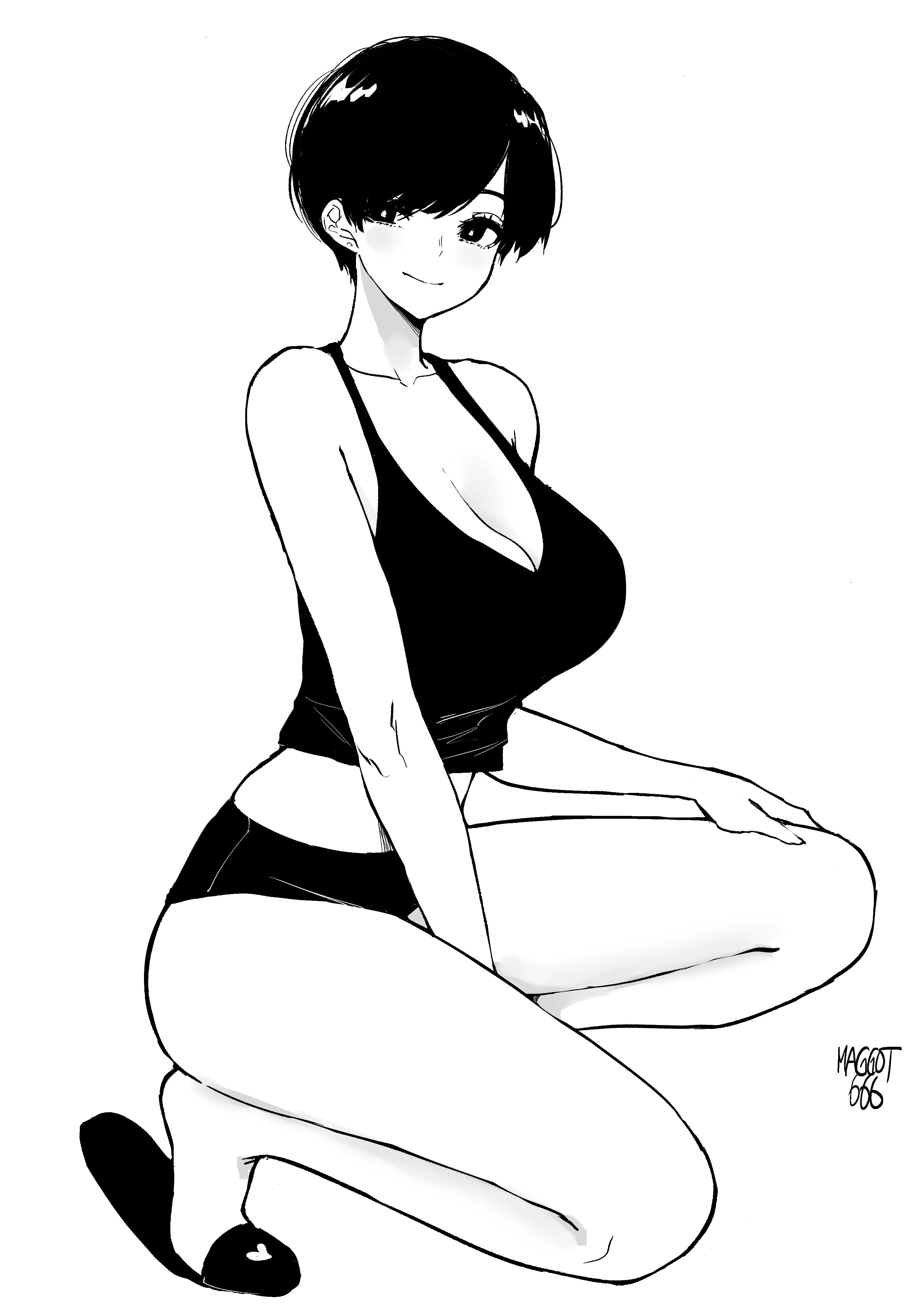 Long legs onee-san