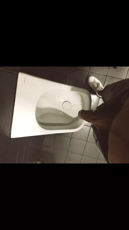 Look π open urinals