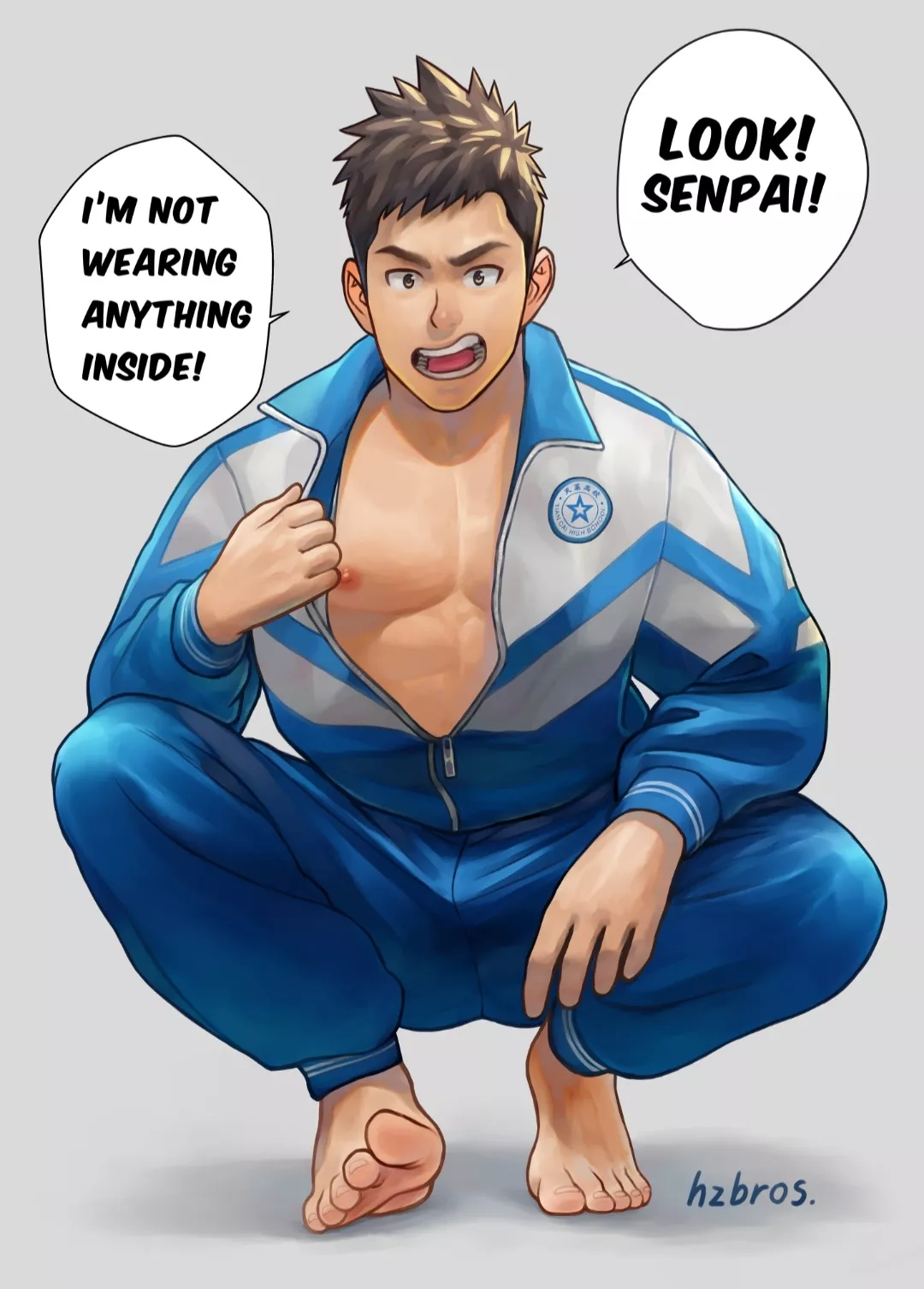 Look senpai Look senpai