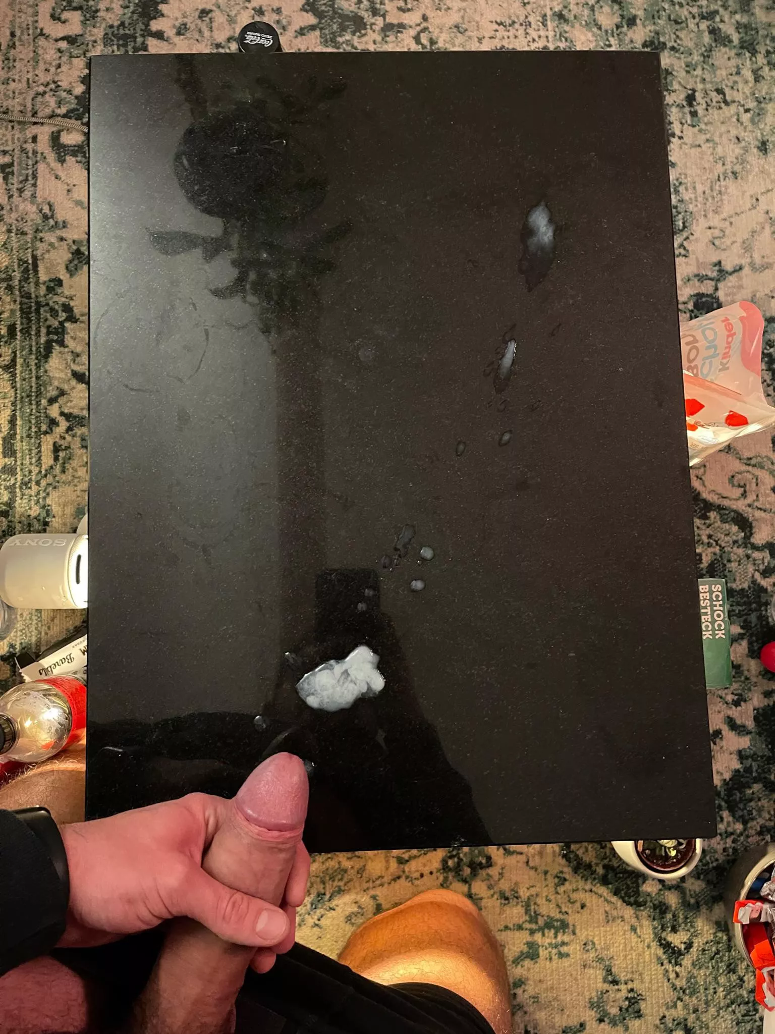 Look what a mess I’ve done.. do you want to see the video?