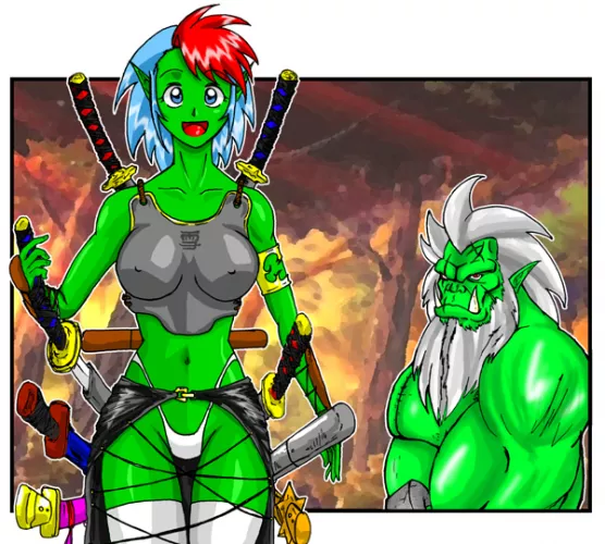 Looking for old webcomic from WC3Campaigns... did anyone archive these? - Three Blademasters (StudioRain)