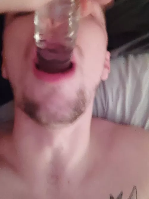 Looking for people to message me and tell me that they're gonna fuck my throat till I cry is there anyone out there online now who can send me deepthroat gagging videos 🤤 I am a cum slut slave and will do as you say anything goes pls I'm horny and w