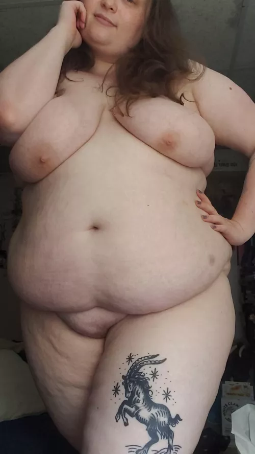 Looking plump