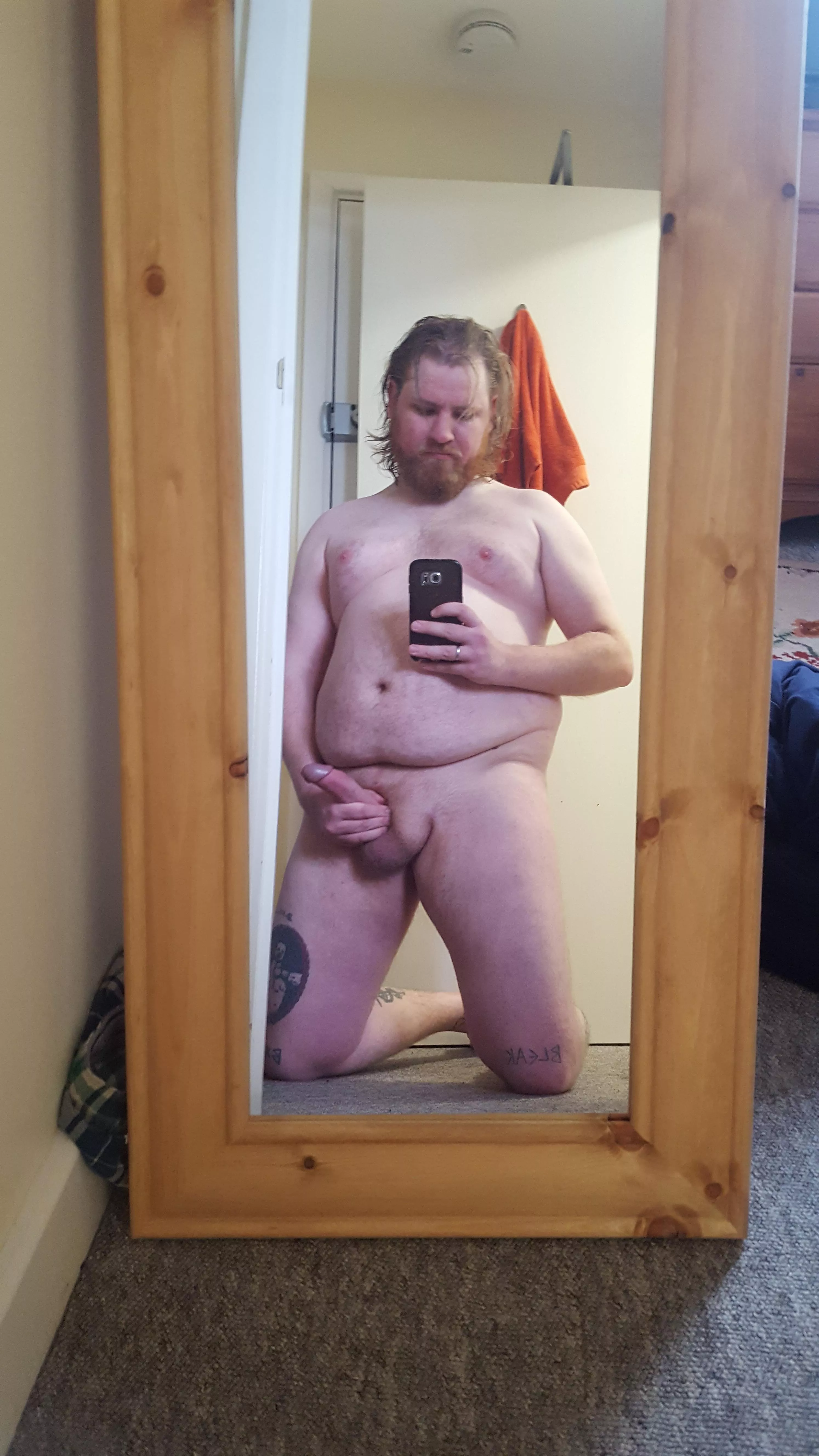 Looks a little darker here but I assure you, I've got the ginger gene.