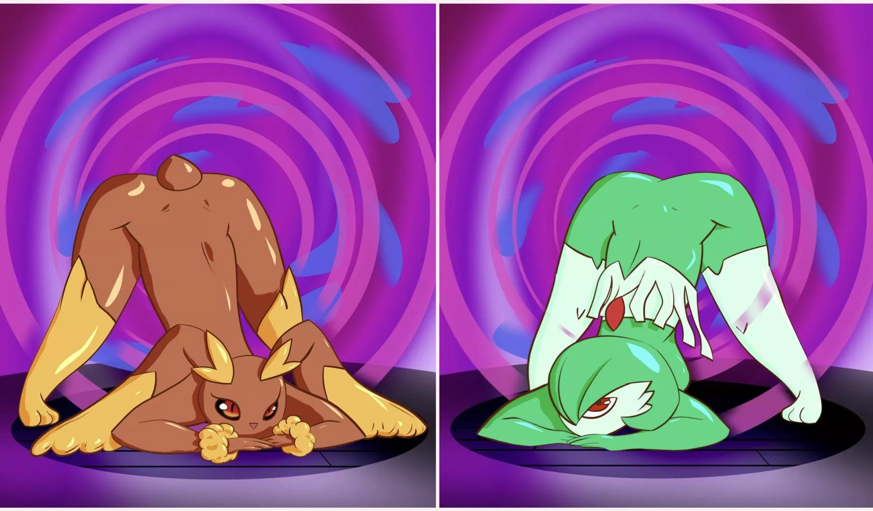 Lopunny & Gardevoir Used Hypnosis Lopunny & Gardevoir Used Hypnosis