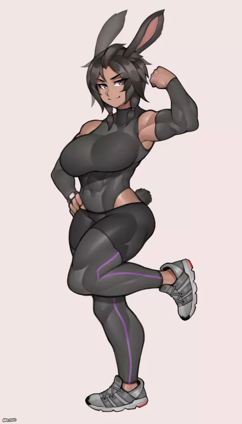 Lori Fyth Flexing Bunny Girl (Roadi3) [Original]