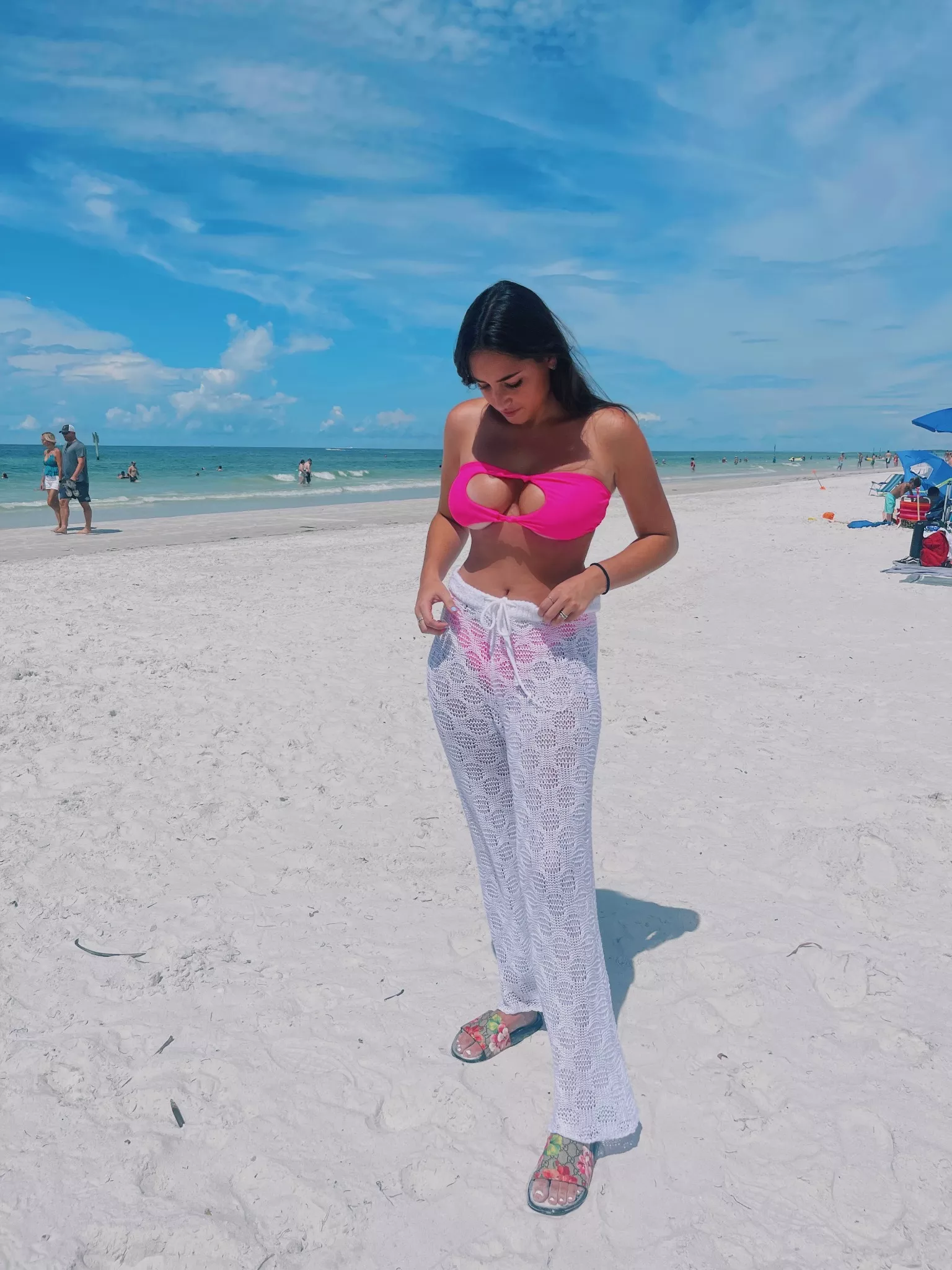 Lots of faith in her top Lots of faith in her top