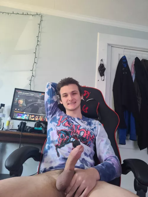 Lounging around today