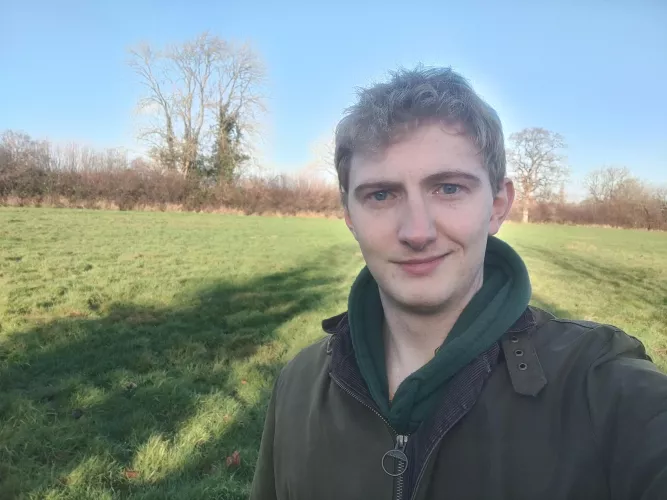 Love a morning walk on a bright, crisp winters day.