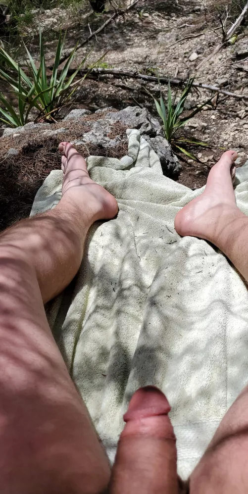 Love being able to have my cock out for everyone to see