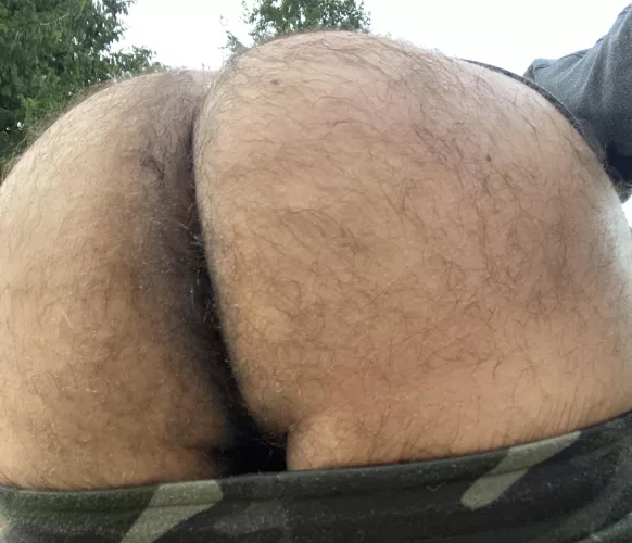 Love feeling the cold winter air on my ass