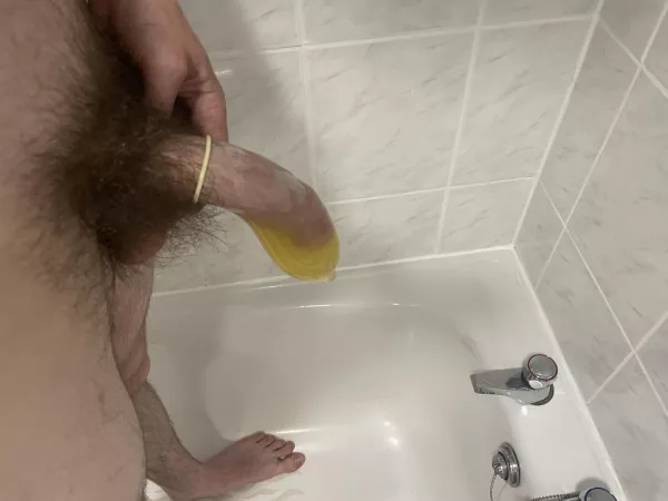 Love filling up a condom šš
