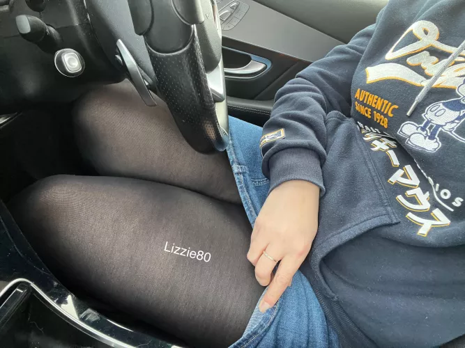 Love flashing my legs for the lorry drivers x Love flashing my legs for the lorry drivers x