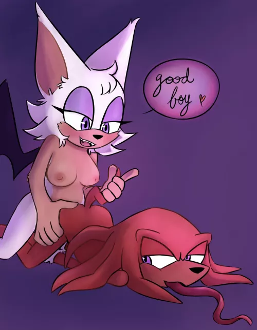 Love me some submissive Knuckles