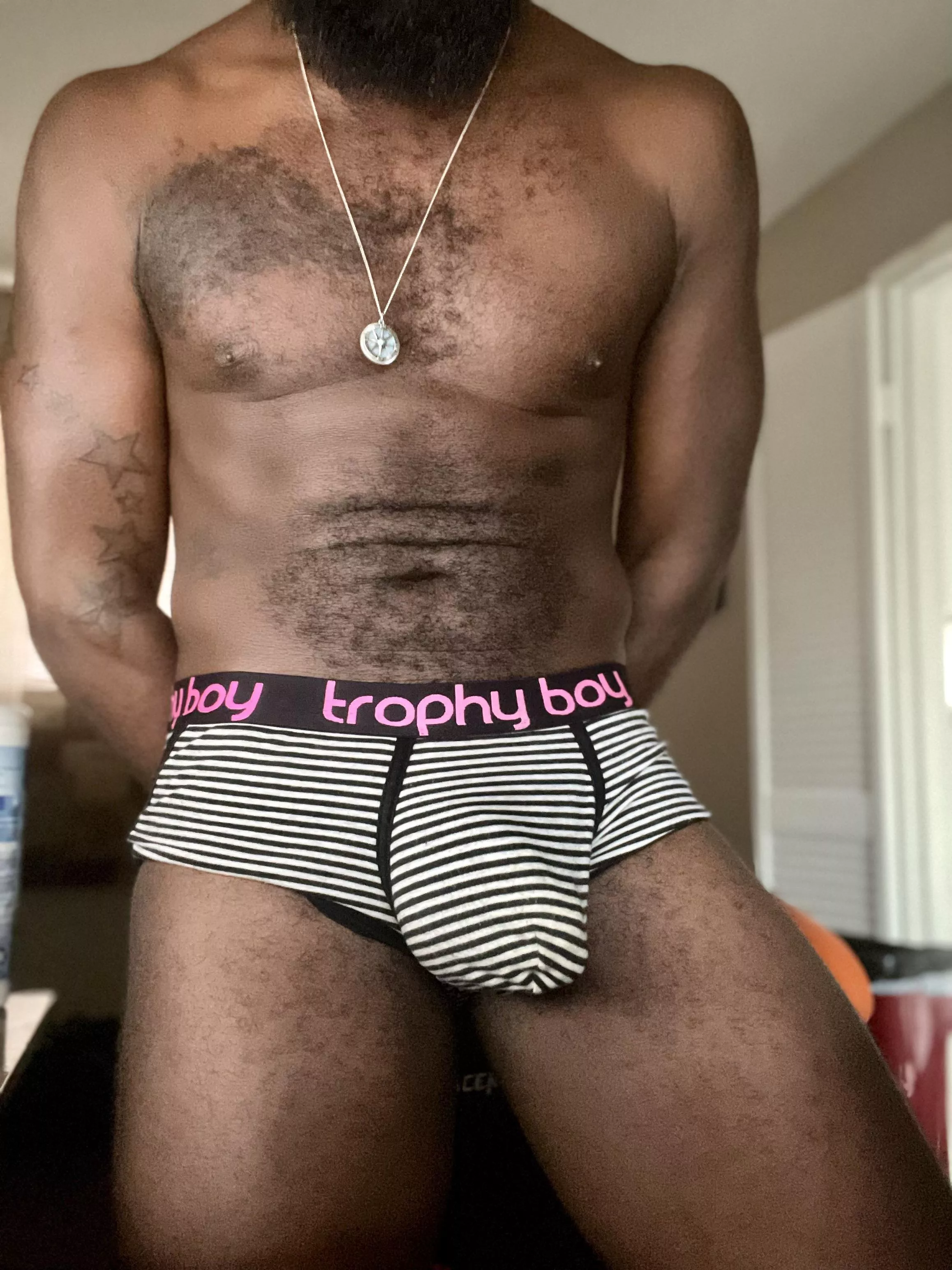 Love my bulge in these underwear do you?
