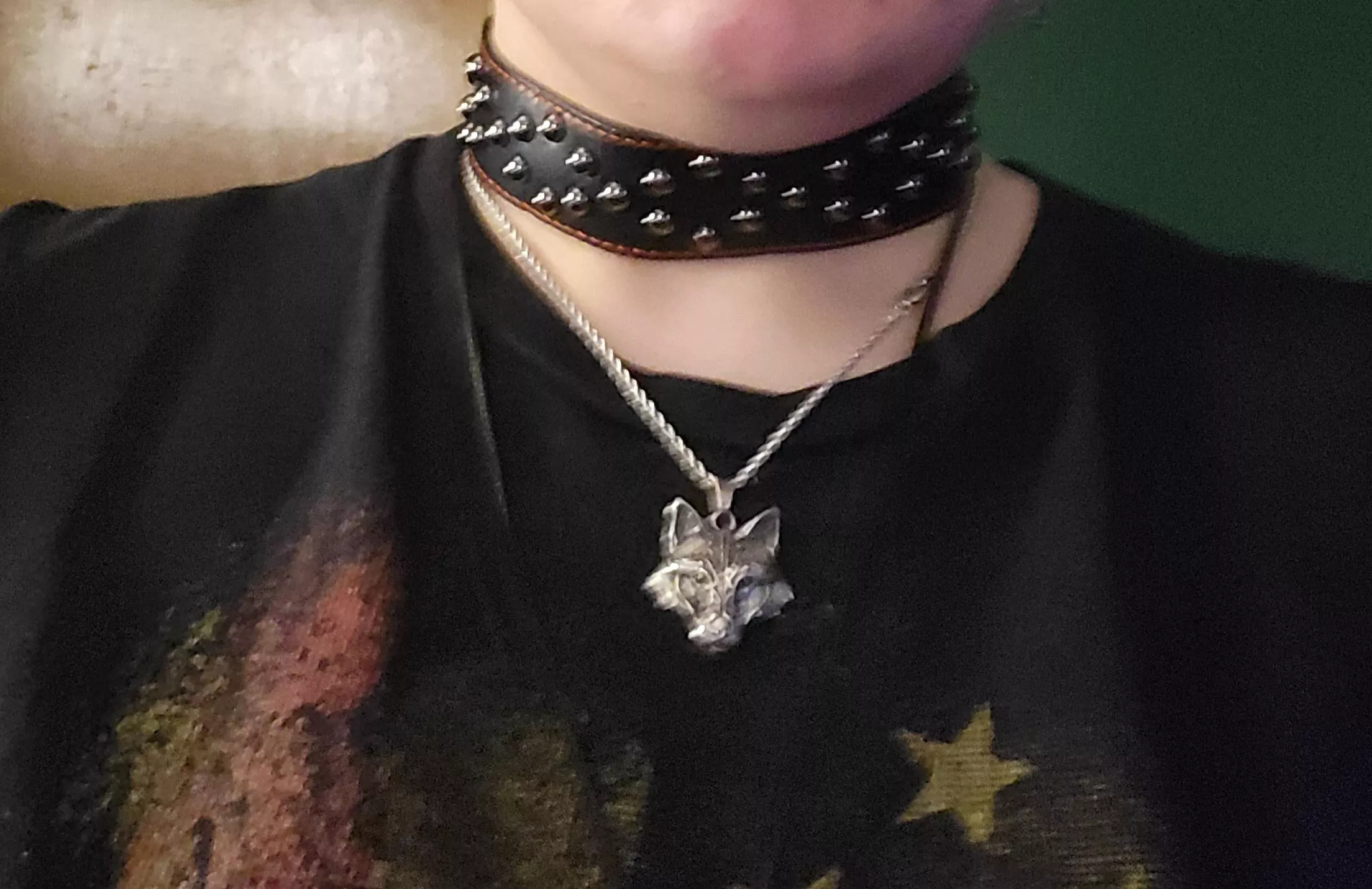 love my collar. Love my Alpha more 💜💙💜💙💜💙💜