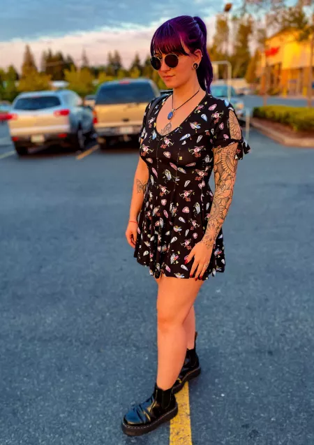 Love my crystal sundress 💜🔮