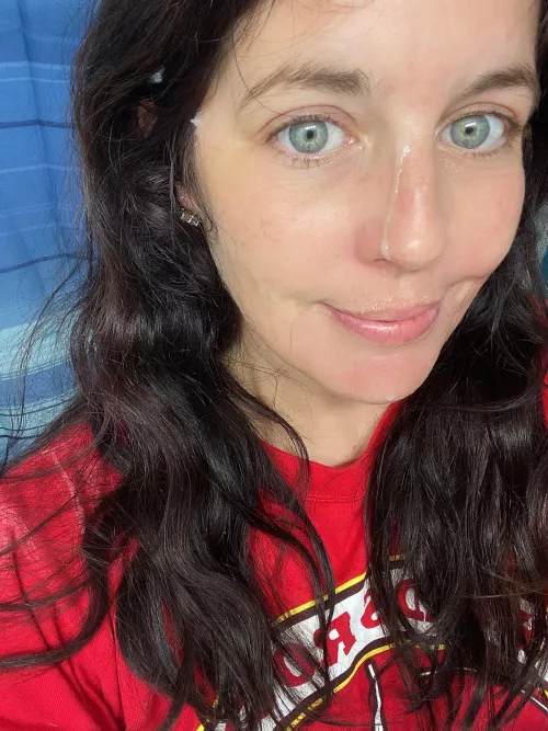 Love my face painted 💦💦